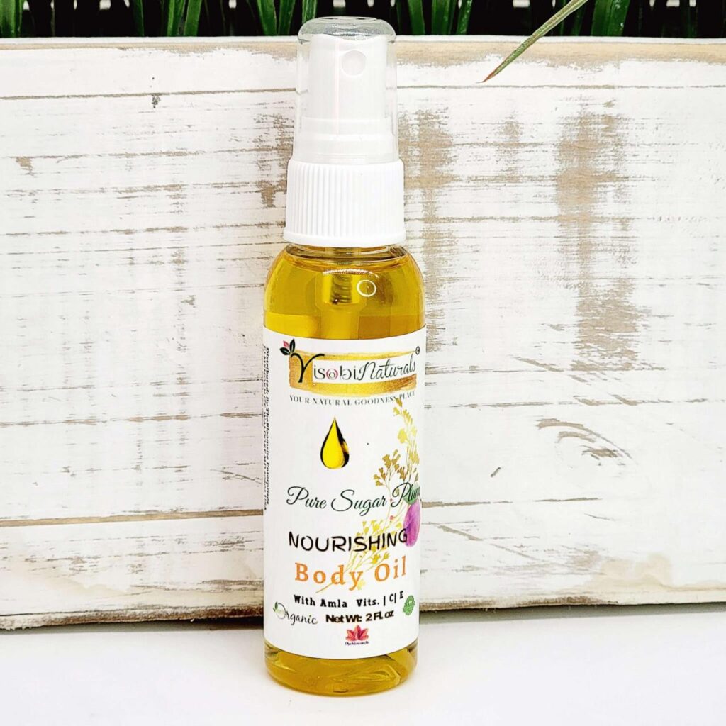 Nourishing body oil is essential for glowing skin