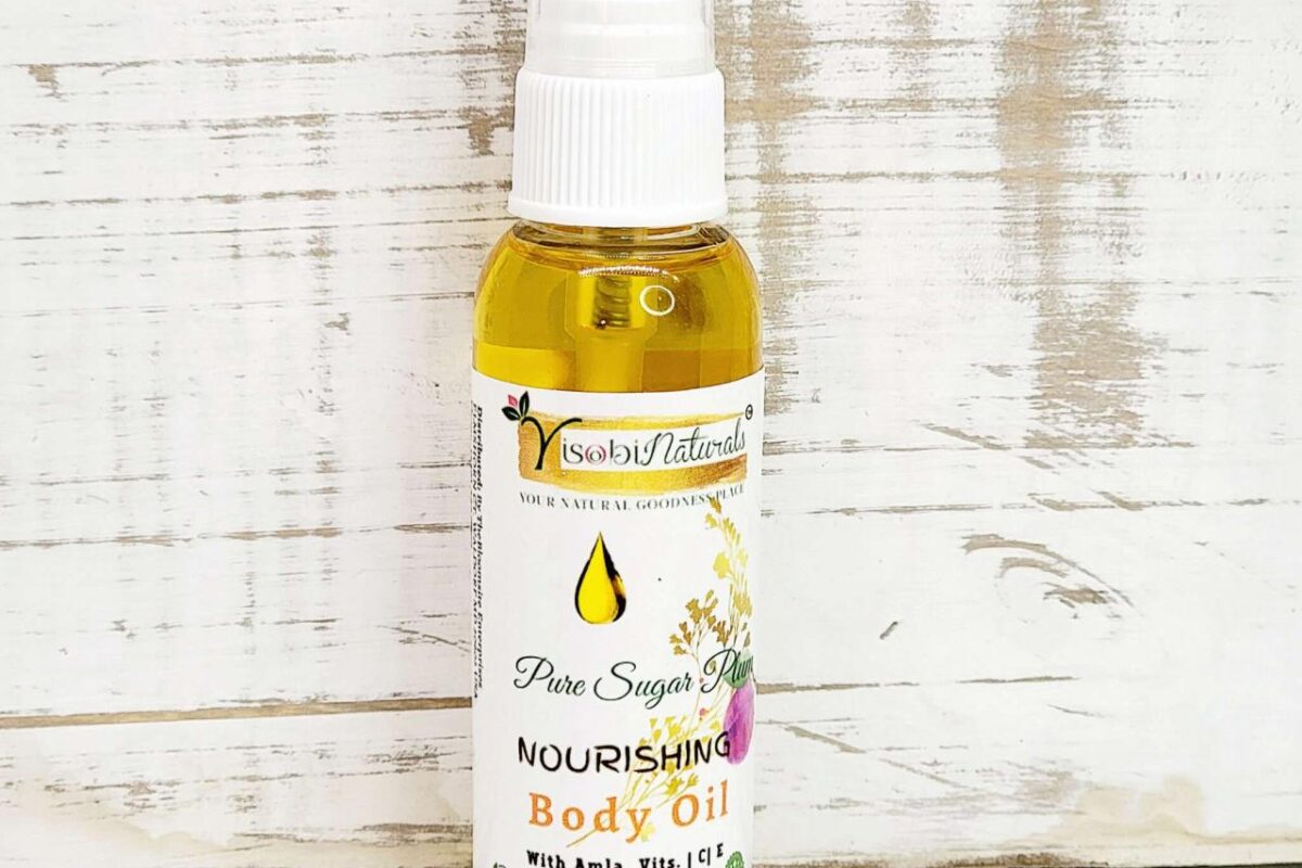Nourishing body oil is essential for glowing skin