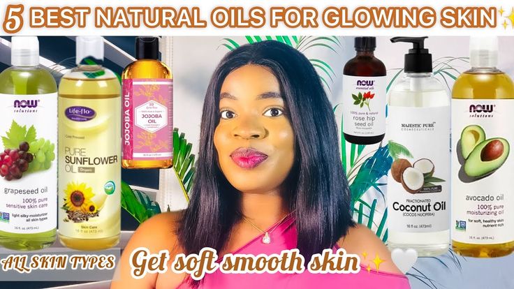 Body oil with natural ingredients for radiant skin