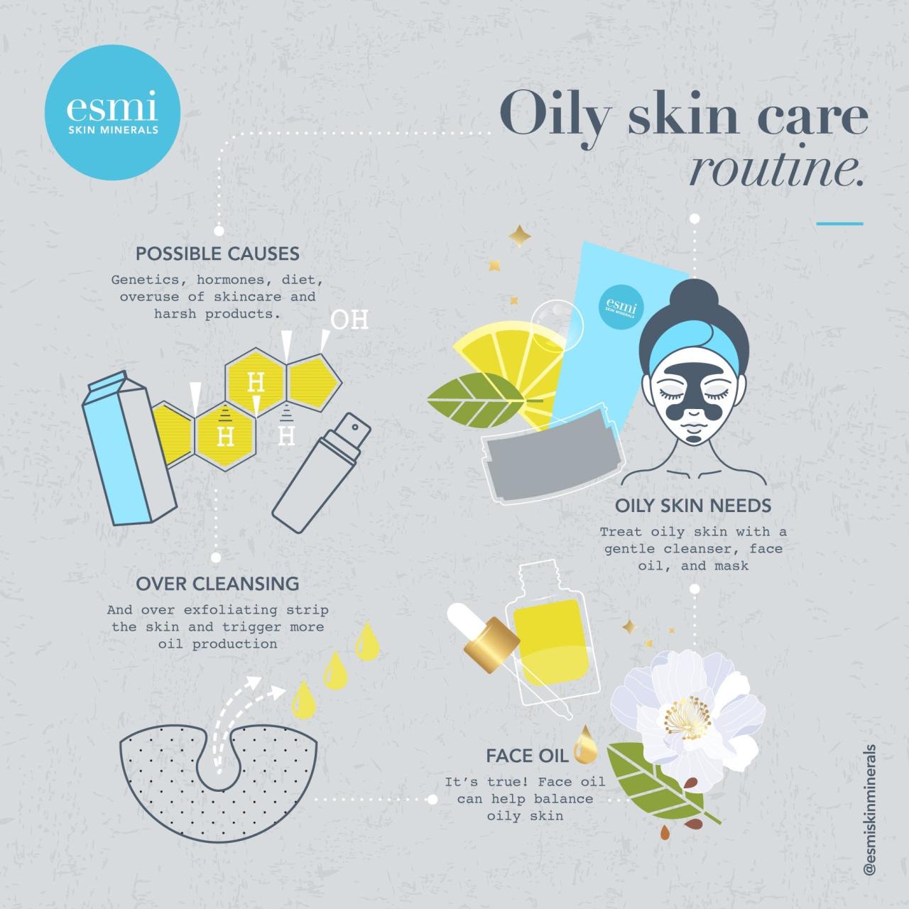 Oily Skin Care Routine – esmi Skin