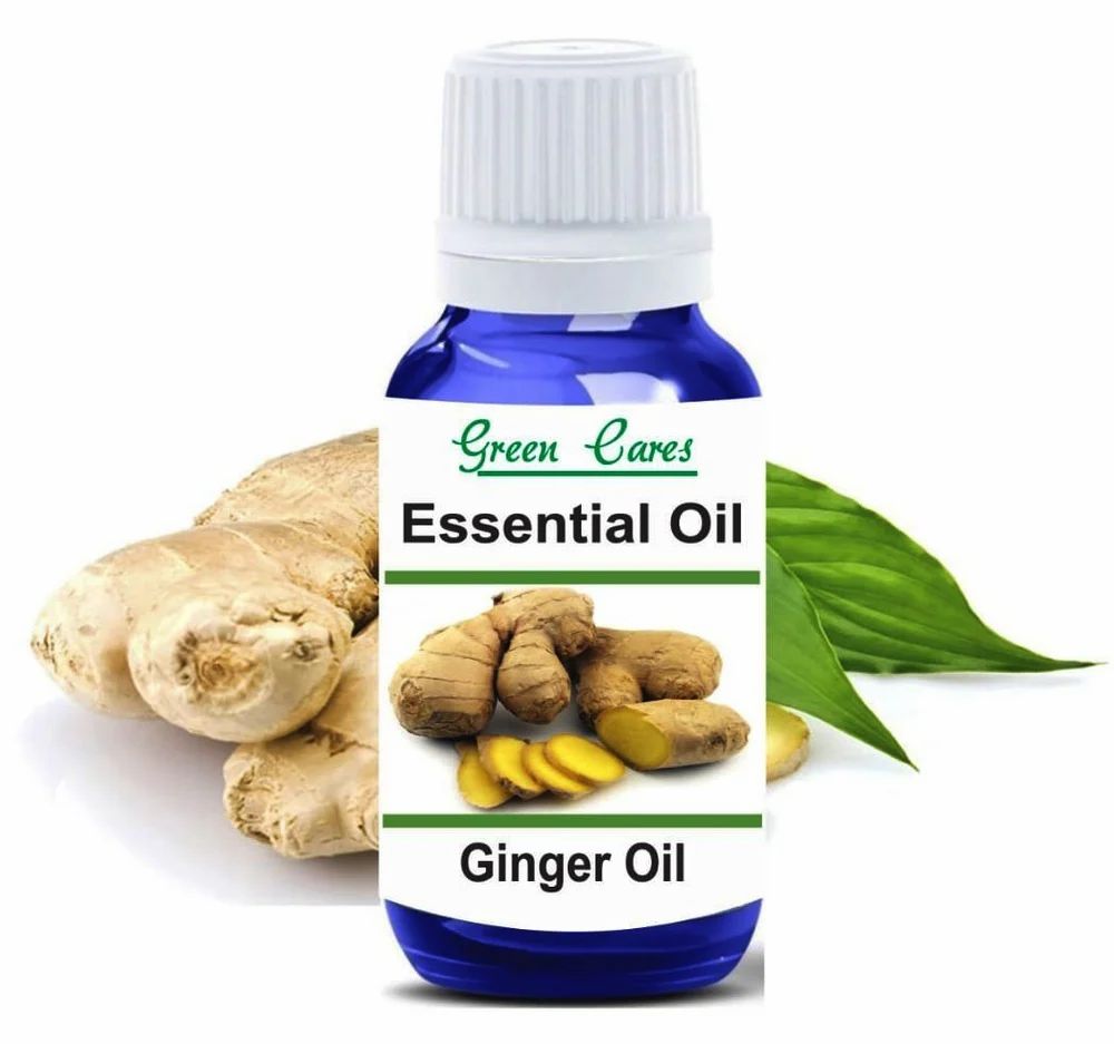 Glass bottle of essential ginger oil, ginger root on beige background ... Glass bottle of essential ginger oil, ginger root on beige background ...