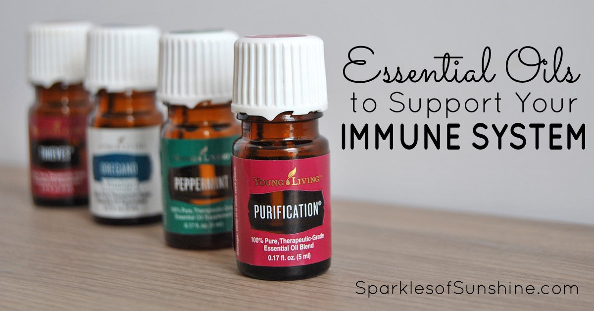 Essential Oils for Immune System Support