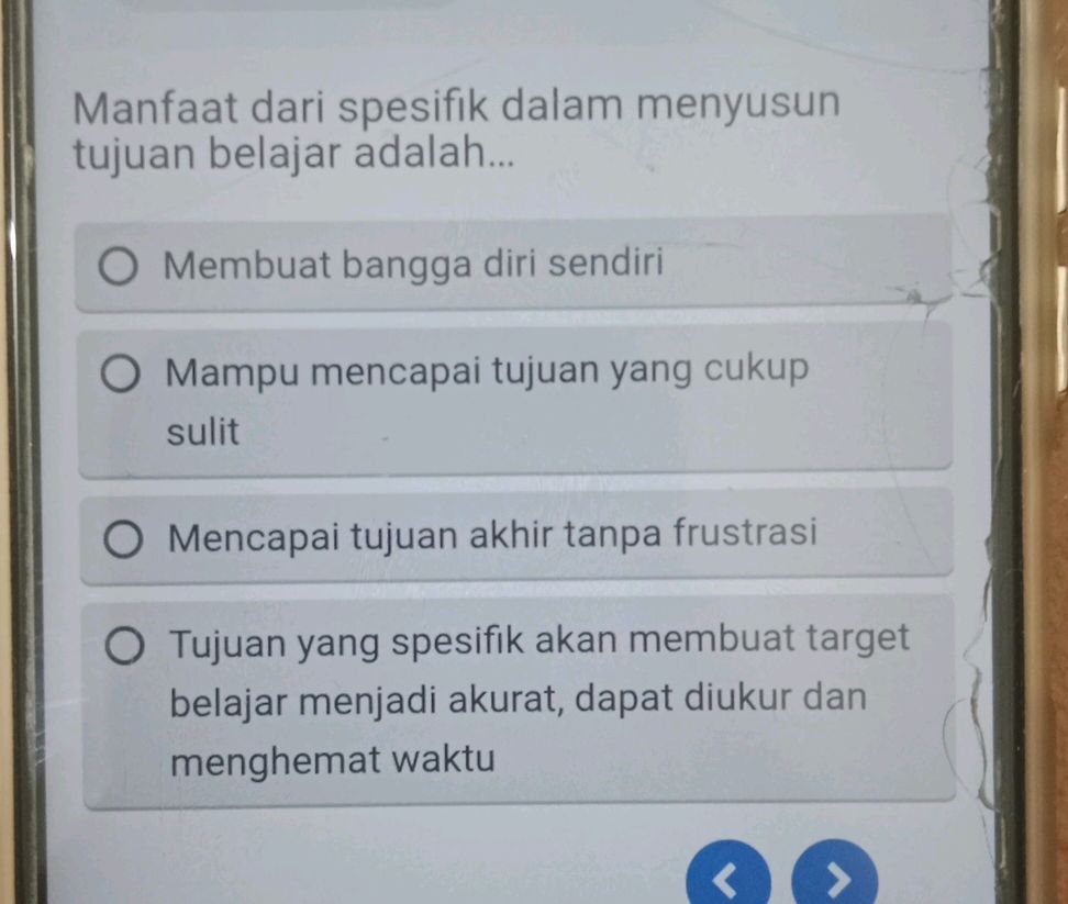 Manfaat Spesifik