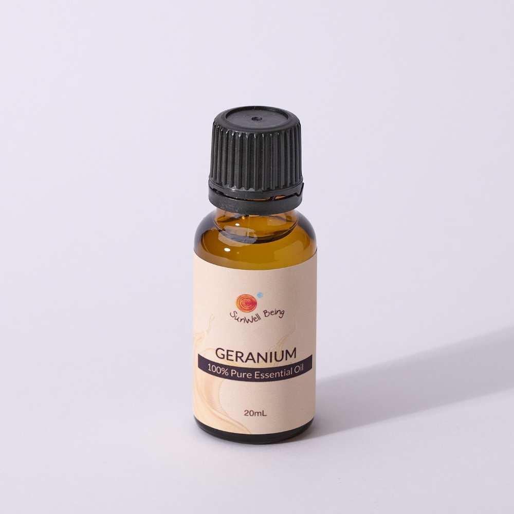 Geranium Essential Oil - SunWell Being Geranium Essential Oil - SunWell Being