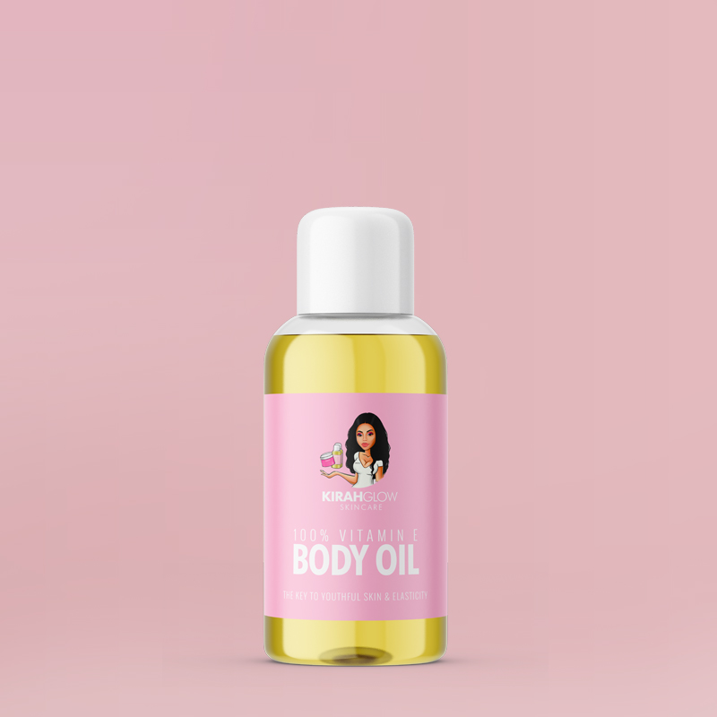 Vitamin-E Body Oil – Kirah Glow LLC